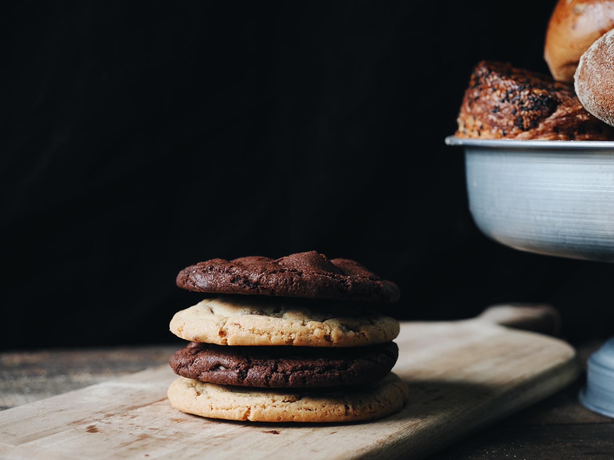 Sütlü Çikolatalı + Dark Cookies 2+2